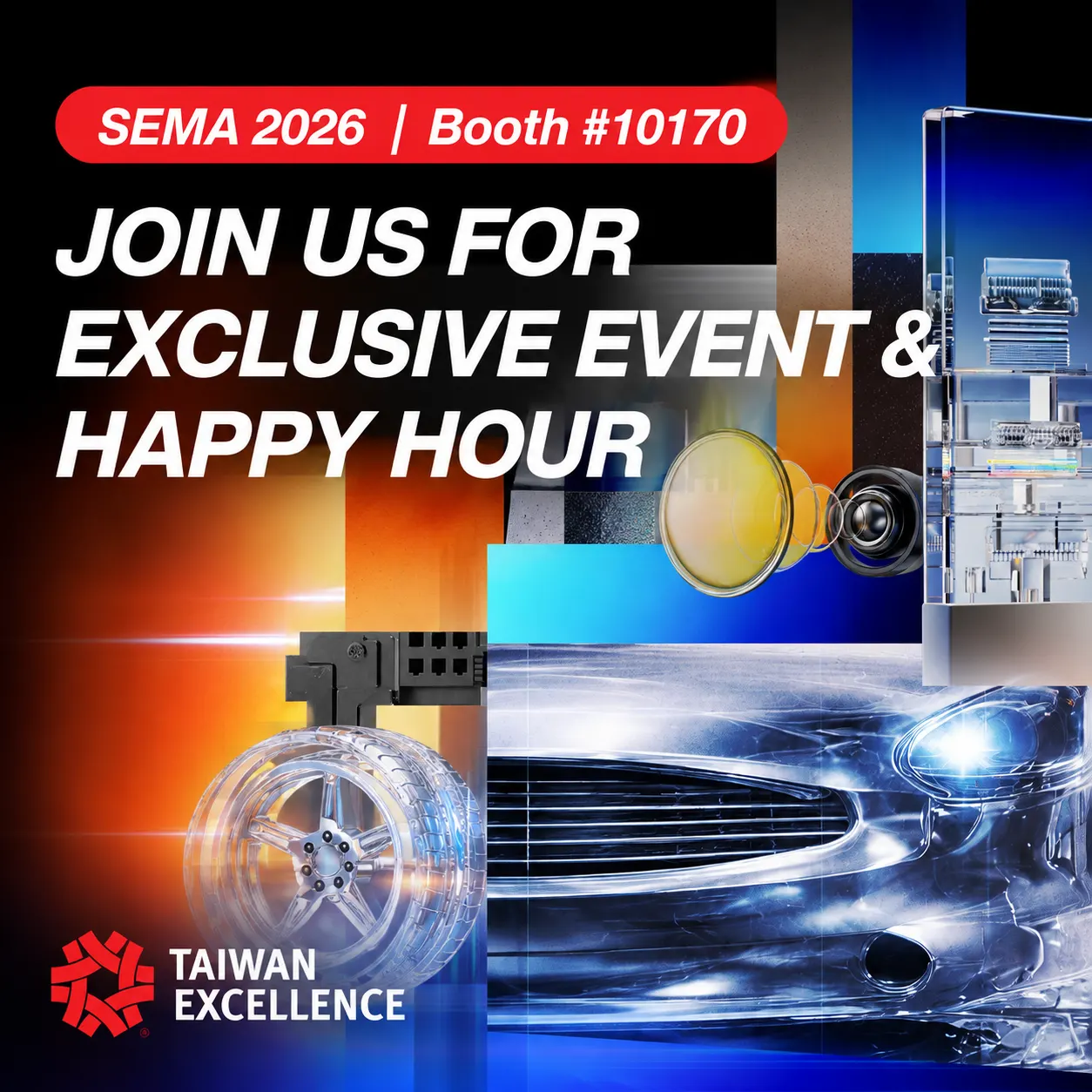 Taiwan Excellence SEMA Show 2026 | Opening Reception & Happy Hour