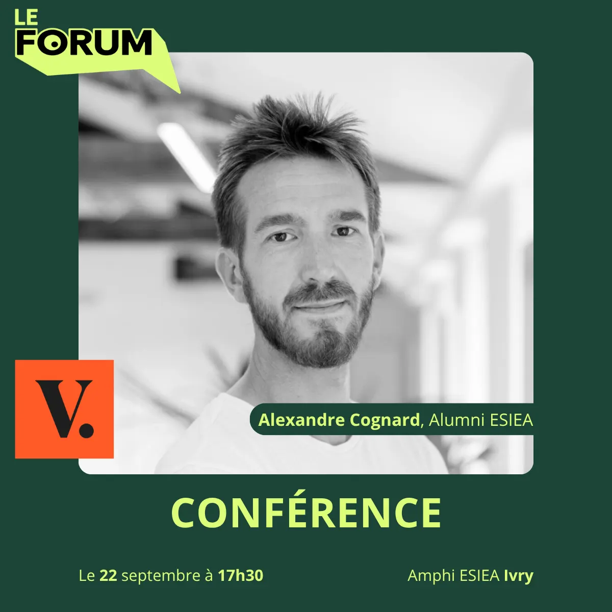Conférence - Alexandre Cognard