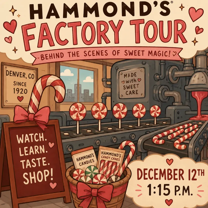Friends & Follies: Hammond's Factory Tour