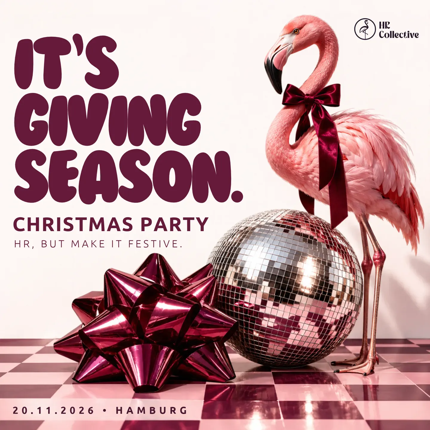 HR Collective Christmas Party · IT’S GIVING SEASON ✨