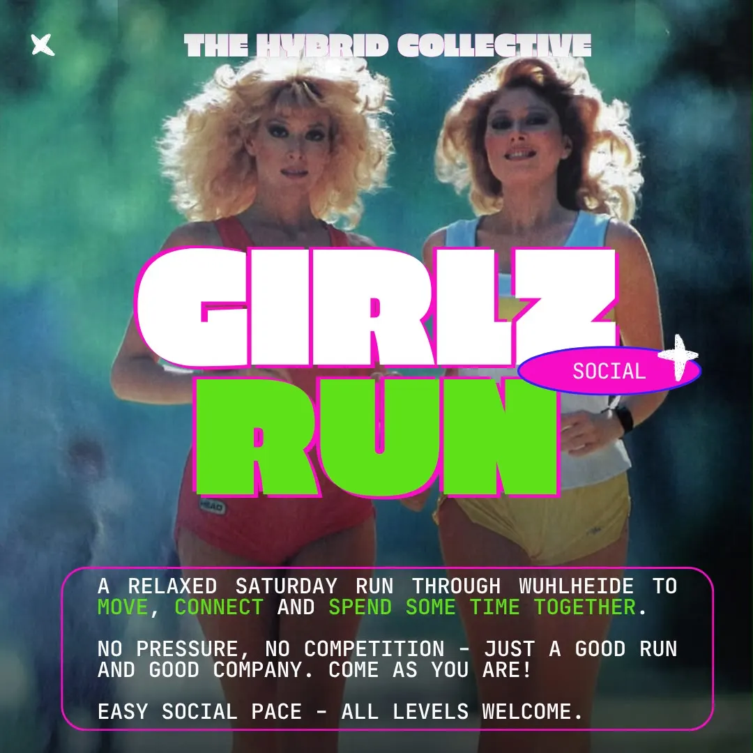 THE HYBRID COLLECTIVE – GIRLZ Social Run 🏃🏽♀️🌿