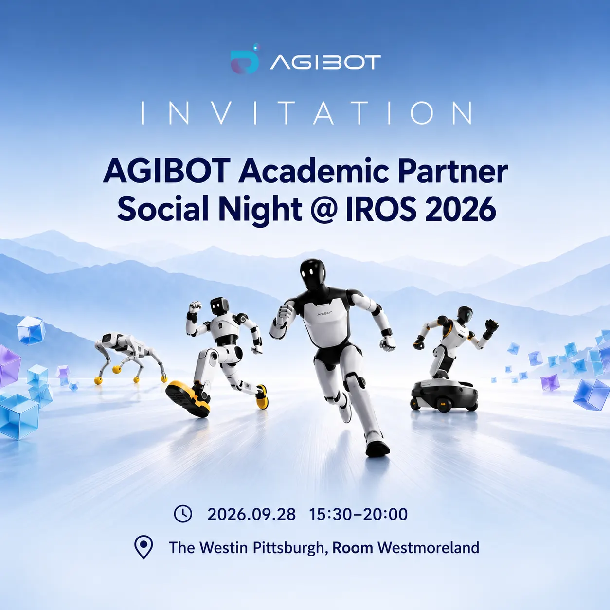 AGIBOT Academic Partner Night @ IROS 2026