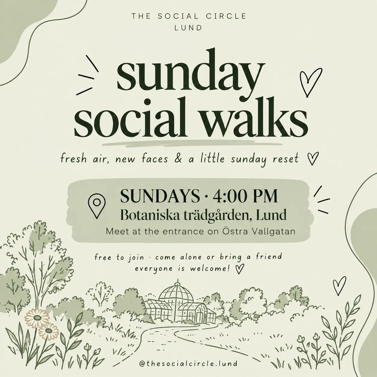 Sunday Social Walk 18/10