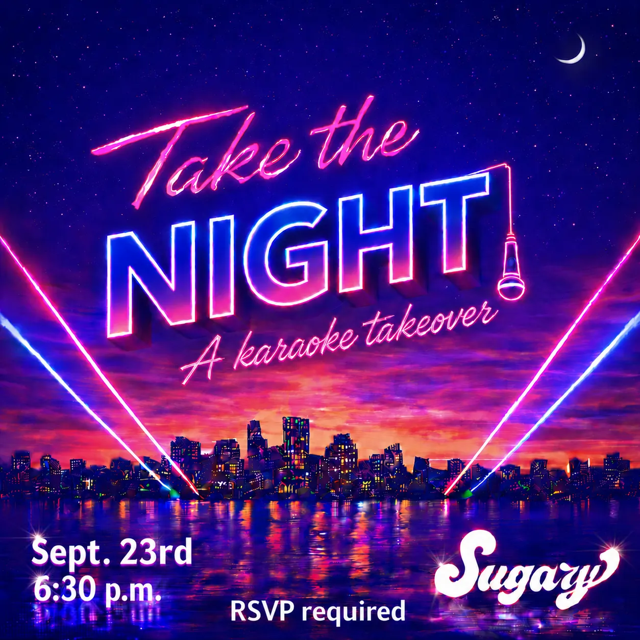 Take the Night! (A Karaoke Takeover)
