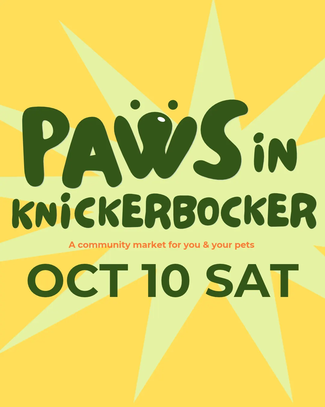 PAWS IN KNICKERBOCKER