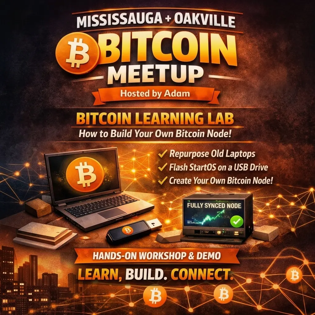 Mississauga+Oakville Bitcoin meetup