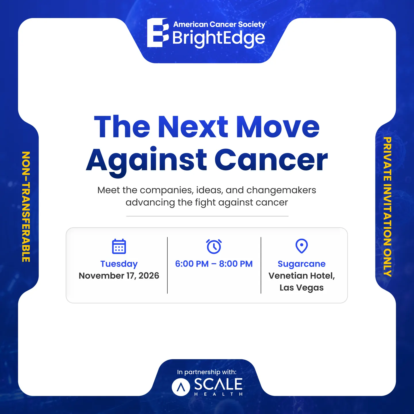 HLTH Reception: The Next Move Against Cancer
