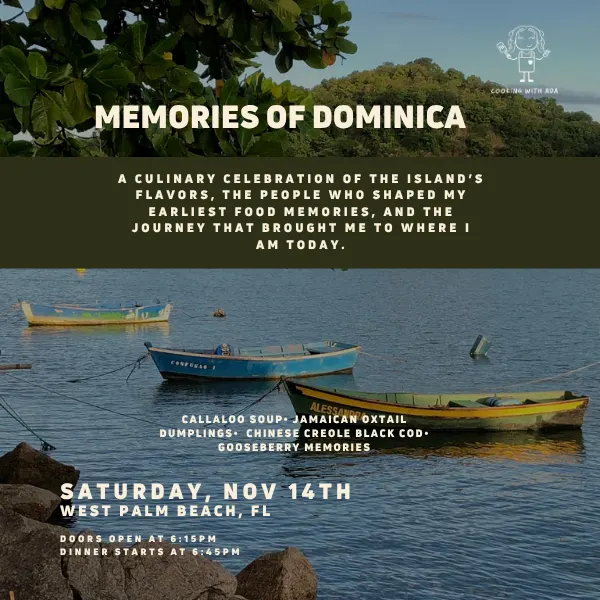 Memories of Dominica | Ada Dinner Series