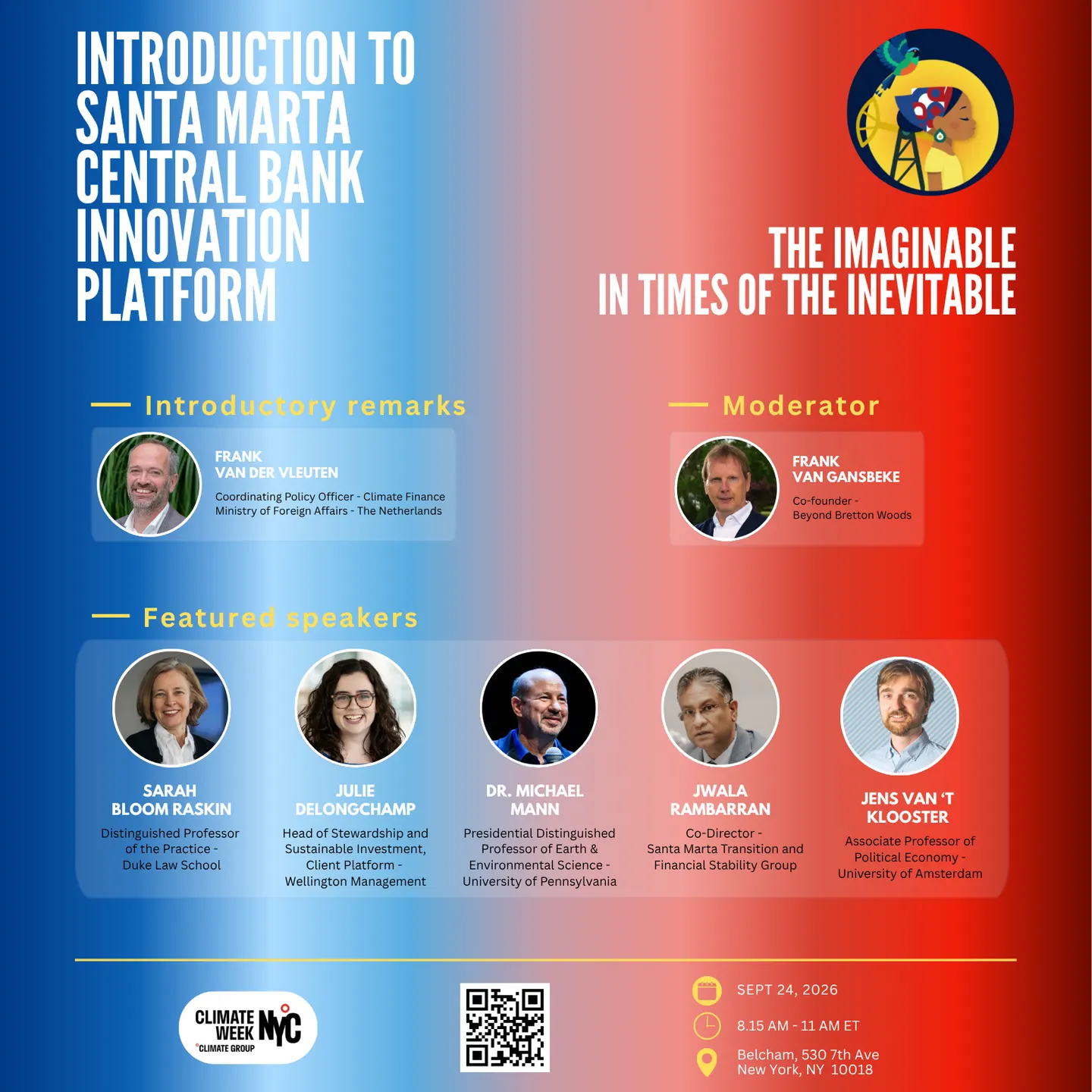 Introduction to Santa Marta Central Bank Innovation Platform - The Imaginable in times of the Inevitable