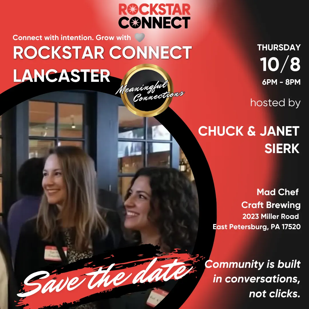 Free Rockstar Connect Lancaster Networking Event (October)