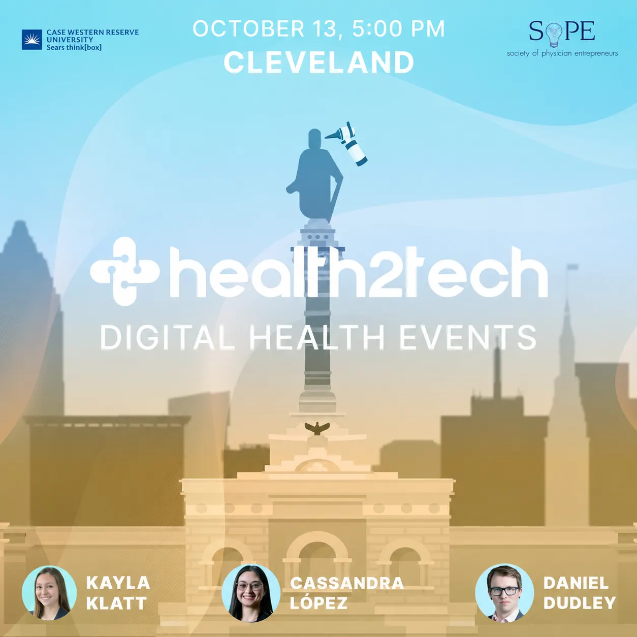 Health2Tech Cleveland, October 13 (tentative), 2026