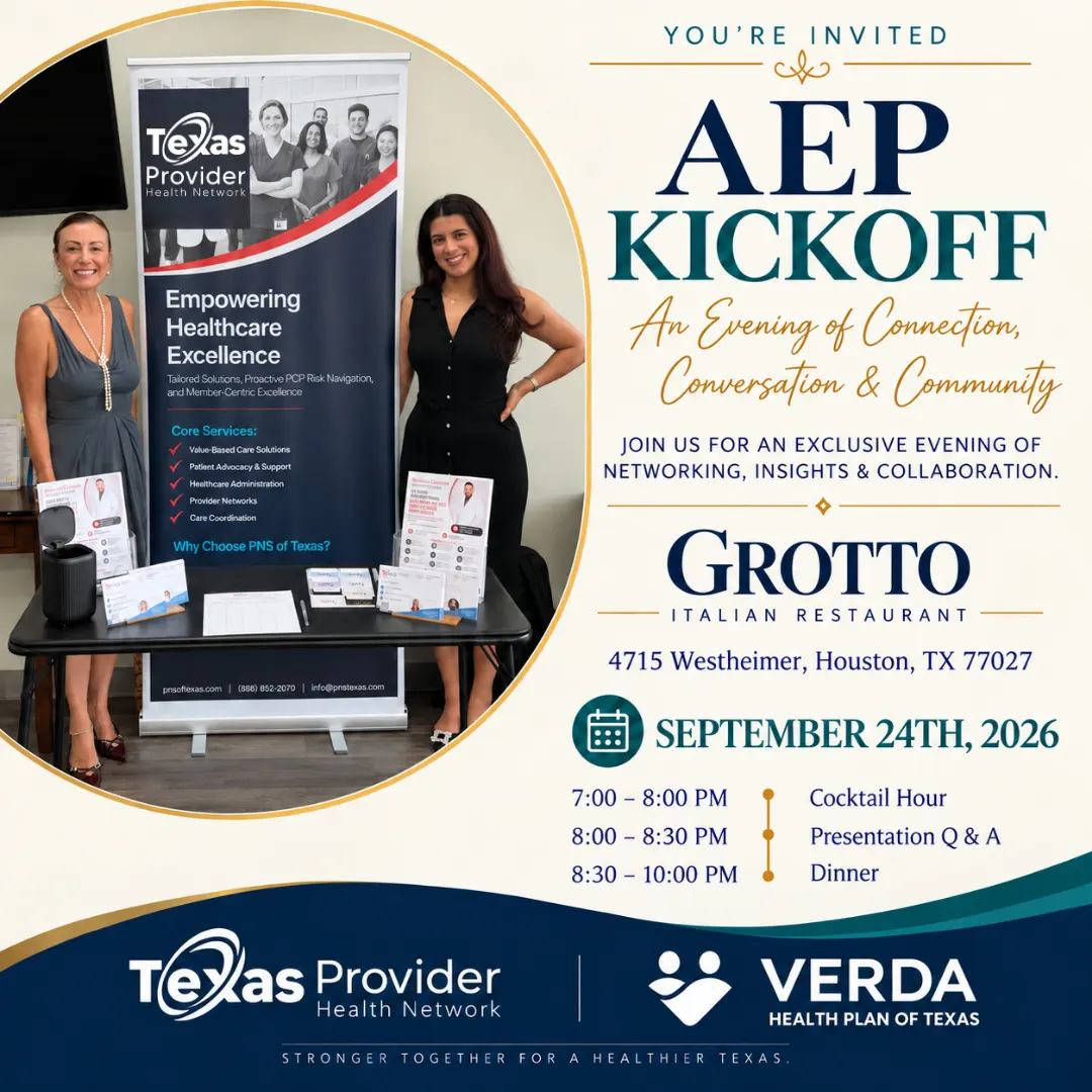 AEP Kickoff with TPHN and Verda Health Plan of Texas
