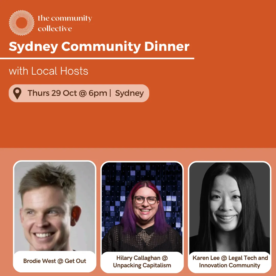 🏵 Sydney Community Dinner