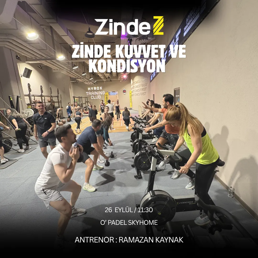 26 Eylül Zinde Team Training
