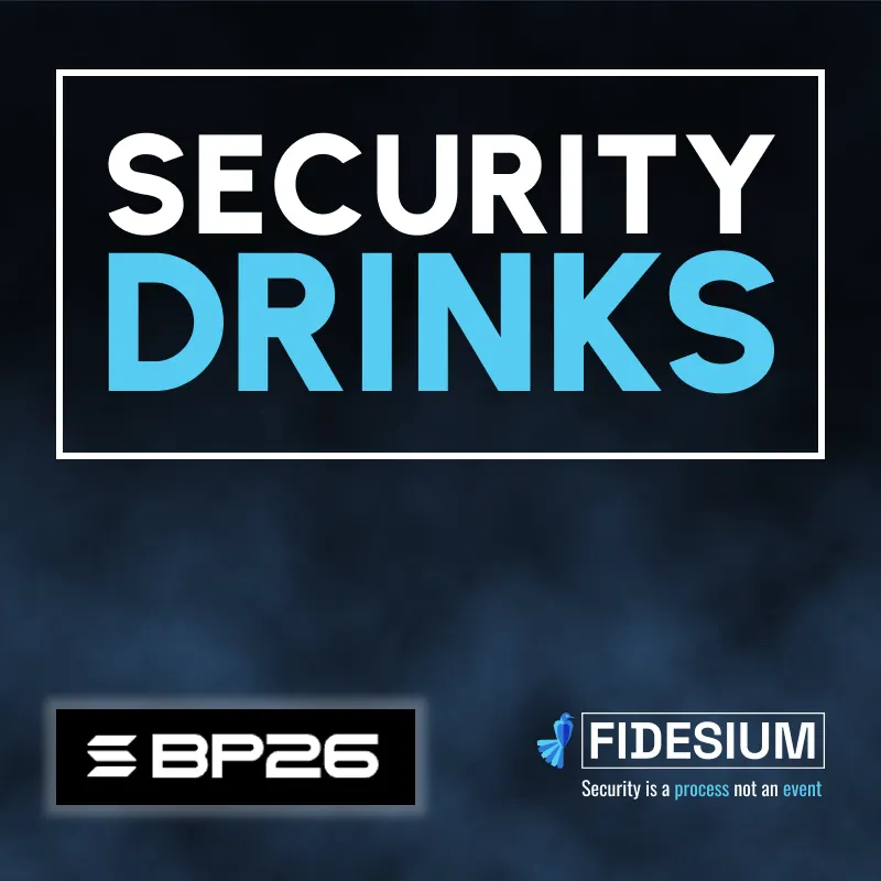 Solana Breakpoint Security Drinks - by Fidesium