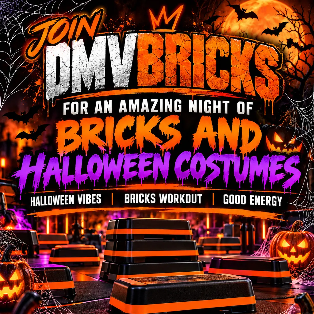 DMV BRICKS🧱 & HALLOWEN COSTUME 🎃👻🔥💪🏾