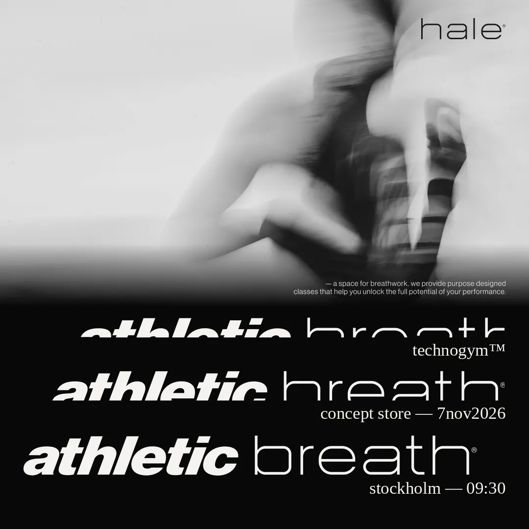 Hale athletic breath x Technogym