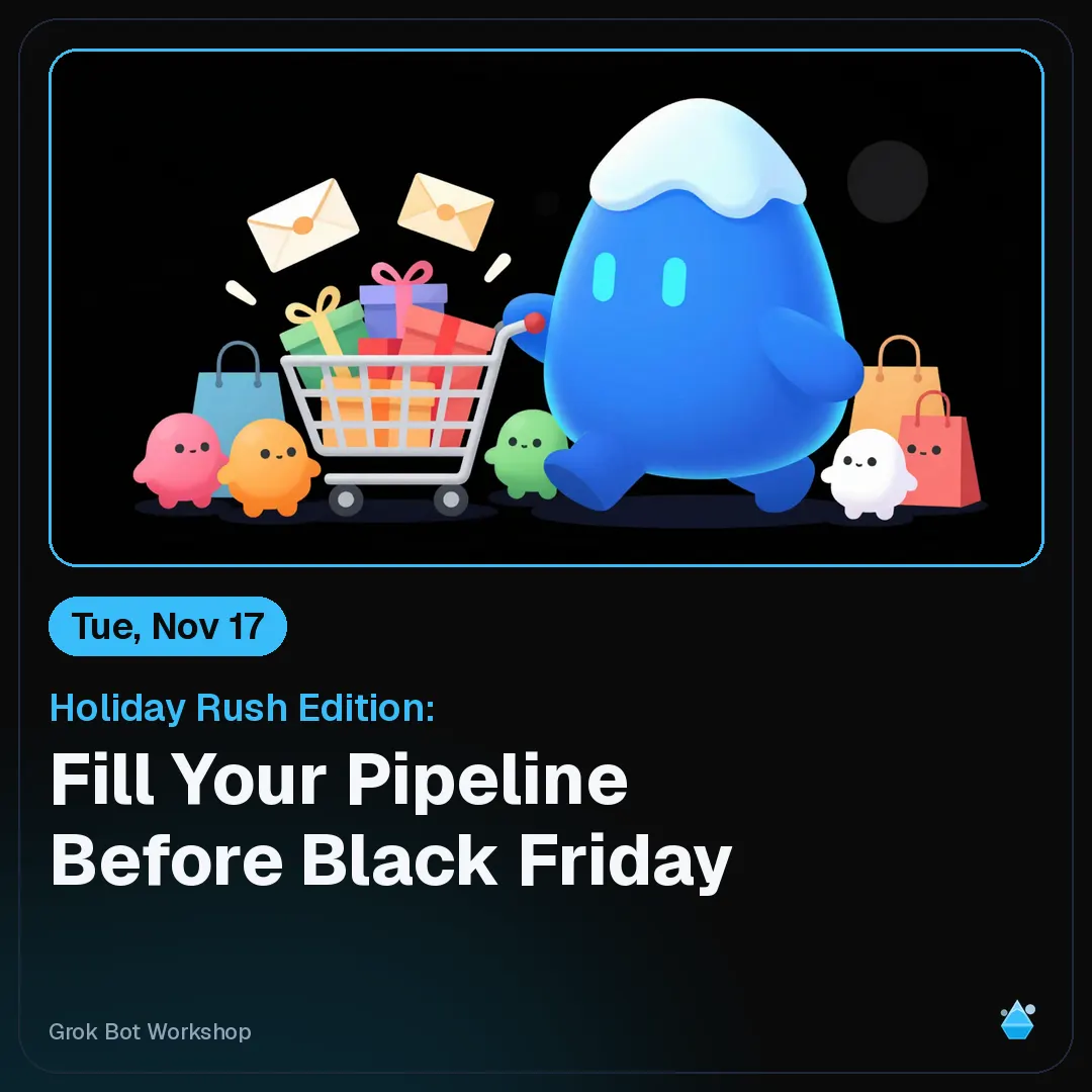 Holiday Rush Edition: Fill Your Pipeline Before Black Friday