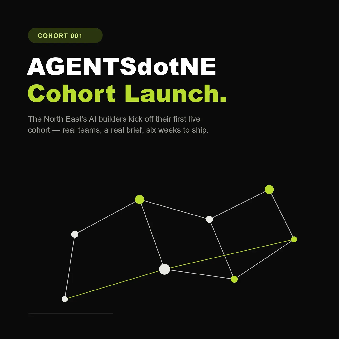 AGENTSdotNE Cohort 01 Launch
