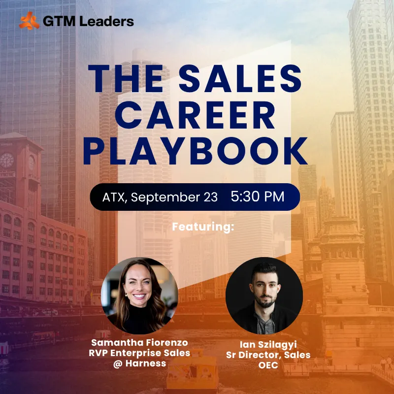 The Sales Career Playbook