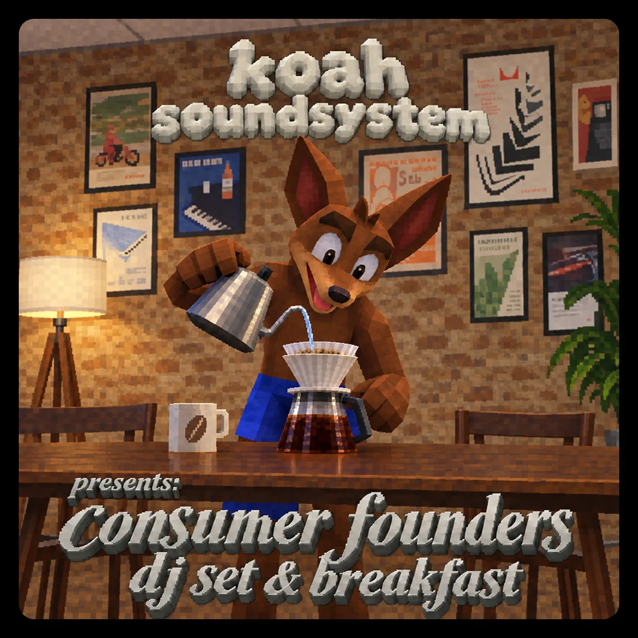 consumer founder dj set & breakfast