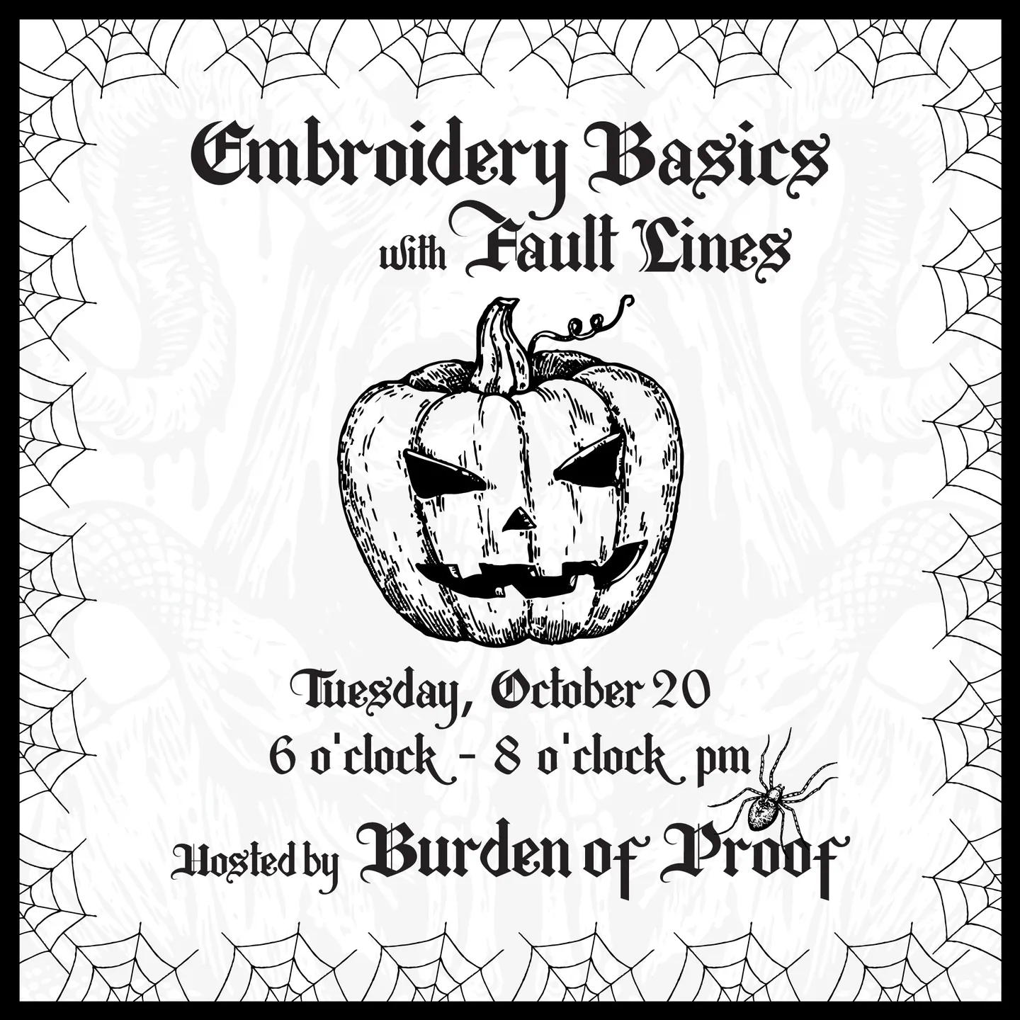 Embroidery Basics Workshop | Learn to Stitch with Artist Jamie Maloney