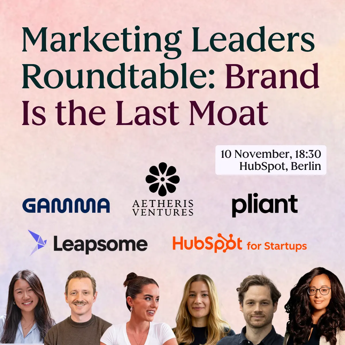Berlin Marketing Leaders Roundtable | Brand Is the Last Moat: The Revenue Advantage AI Can’t Replicate