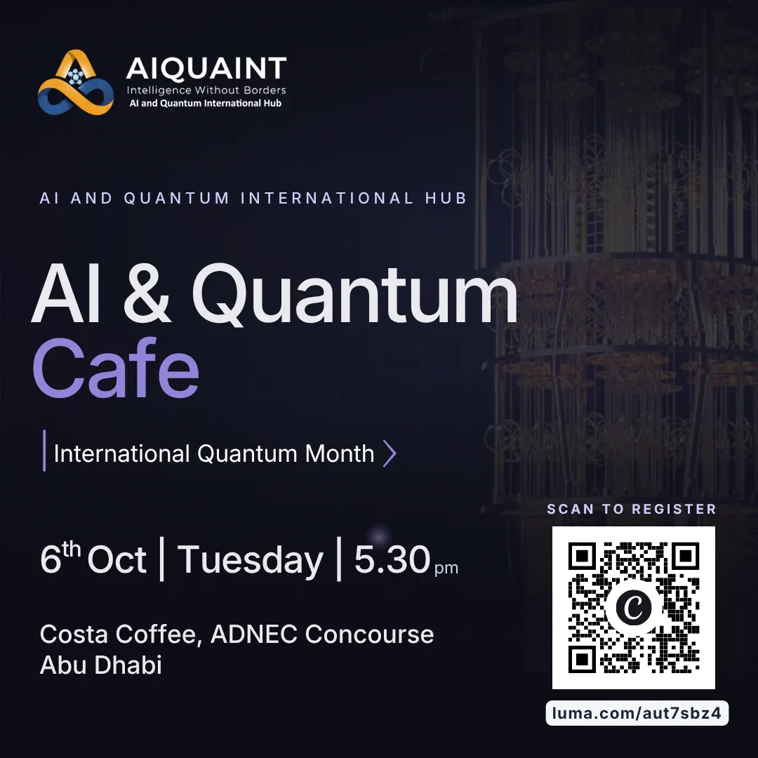 AI and Quantum Cafe (International Quantum Month)