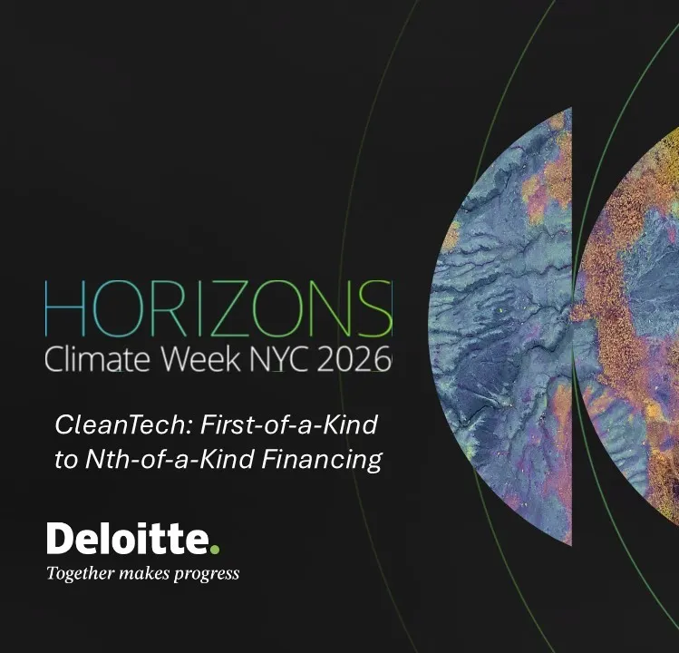 CleanTech: First-of-a-Kind to Nth-of-a-Kind Financing