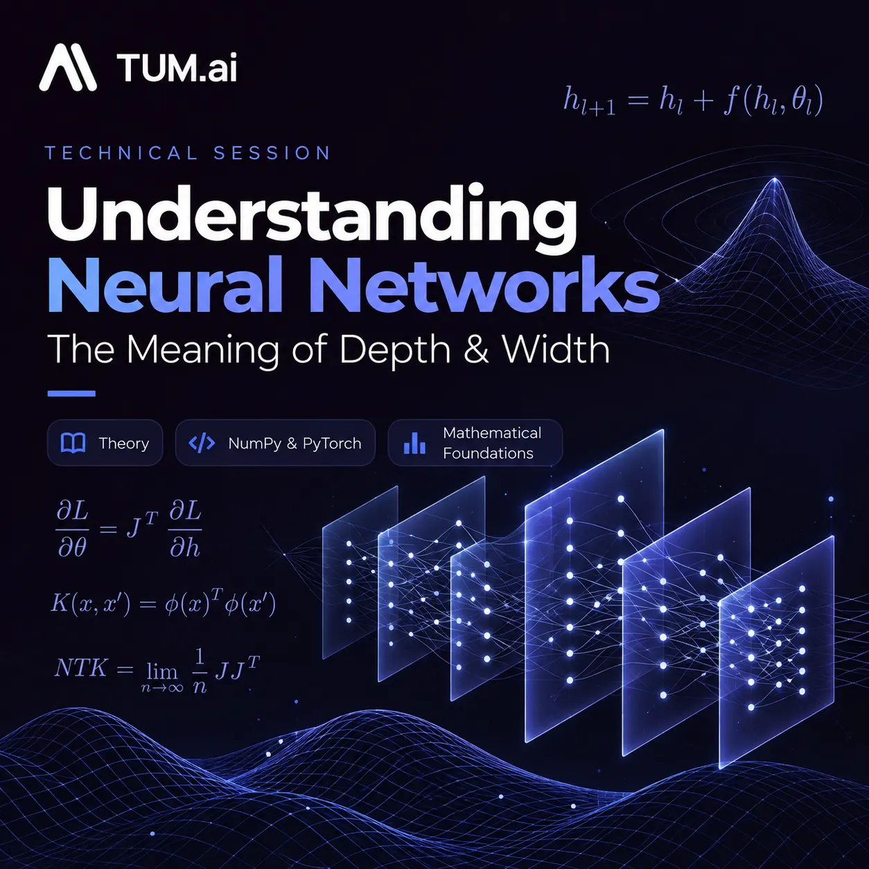 TUM.ai Deep Dive into Neural Networks: Understanding Depth & Width