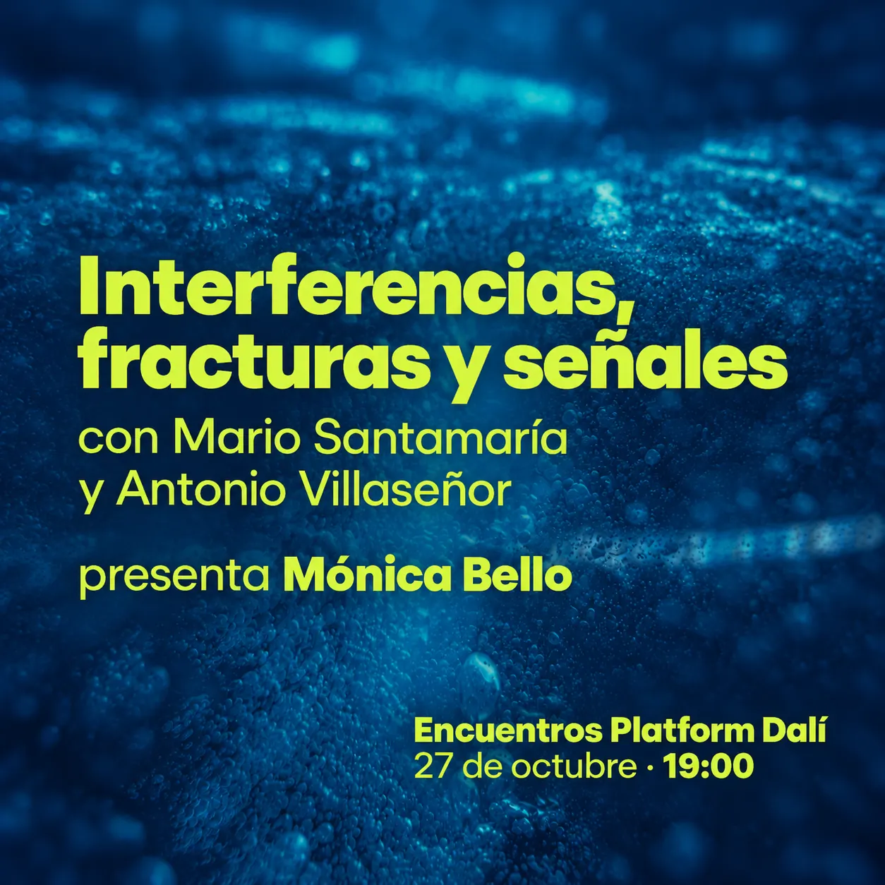 Interferencias, fracturas y señales