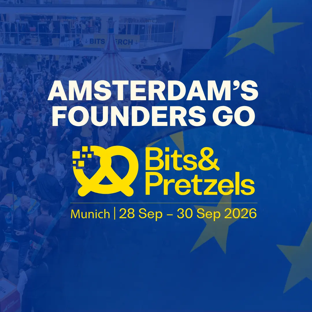 Amsterdam's founders go Bits & Pretzels 2026