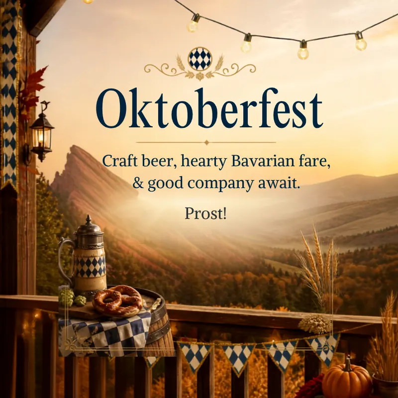 Oktoberfest im Hause Bartolanzo