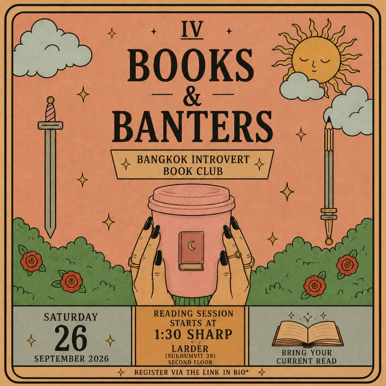 Books & Banters #5 : Bangkok Introvert Bookclub