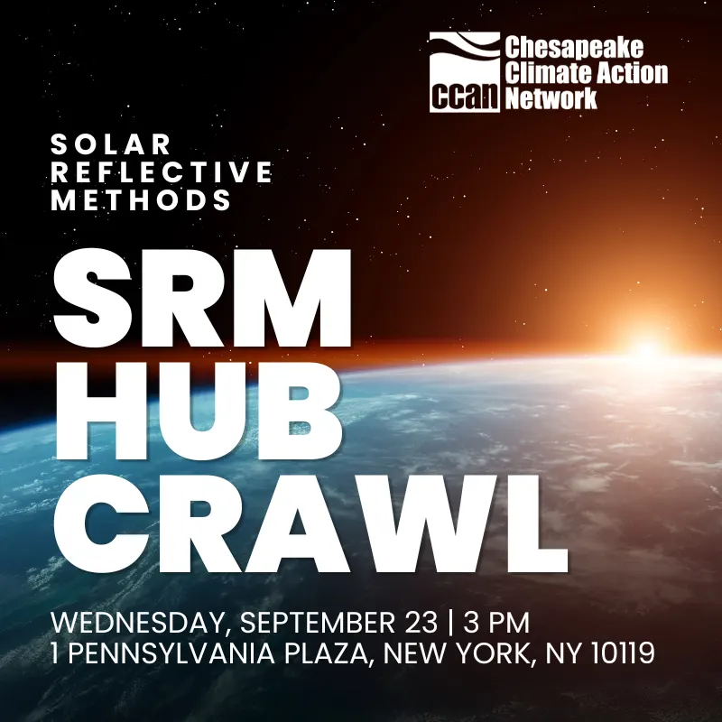 SRM Research Hub Crawl: Building a Community for Responsible Solar Reflective Methods Research and Governance