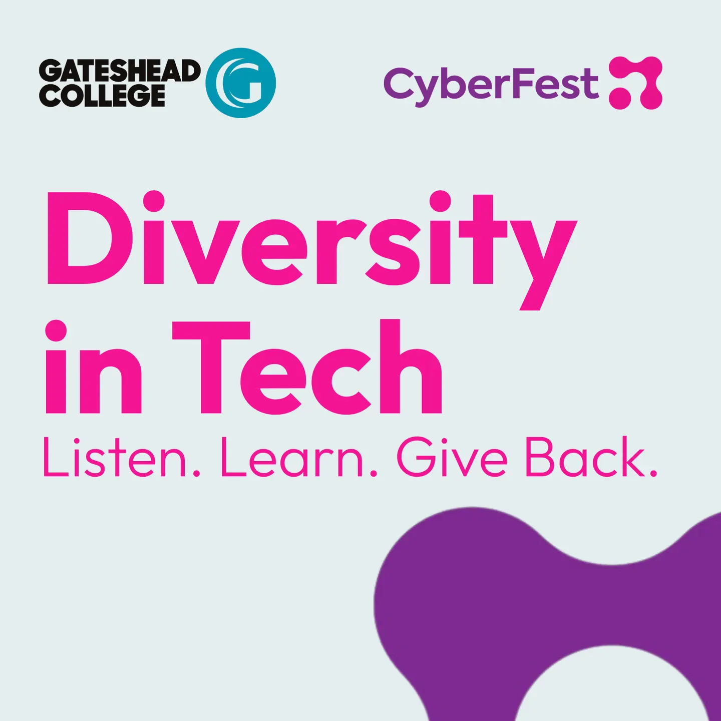 Diversity in Tech: Listen. Learn. Give Back.