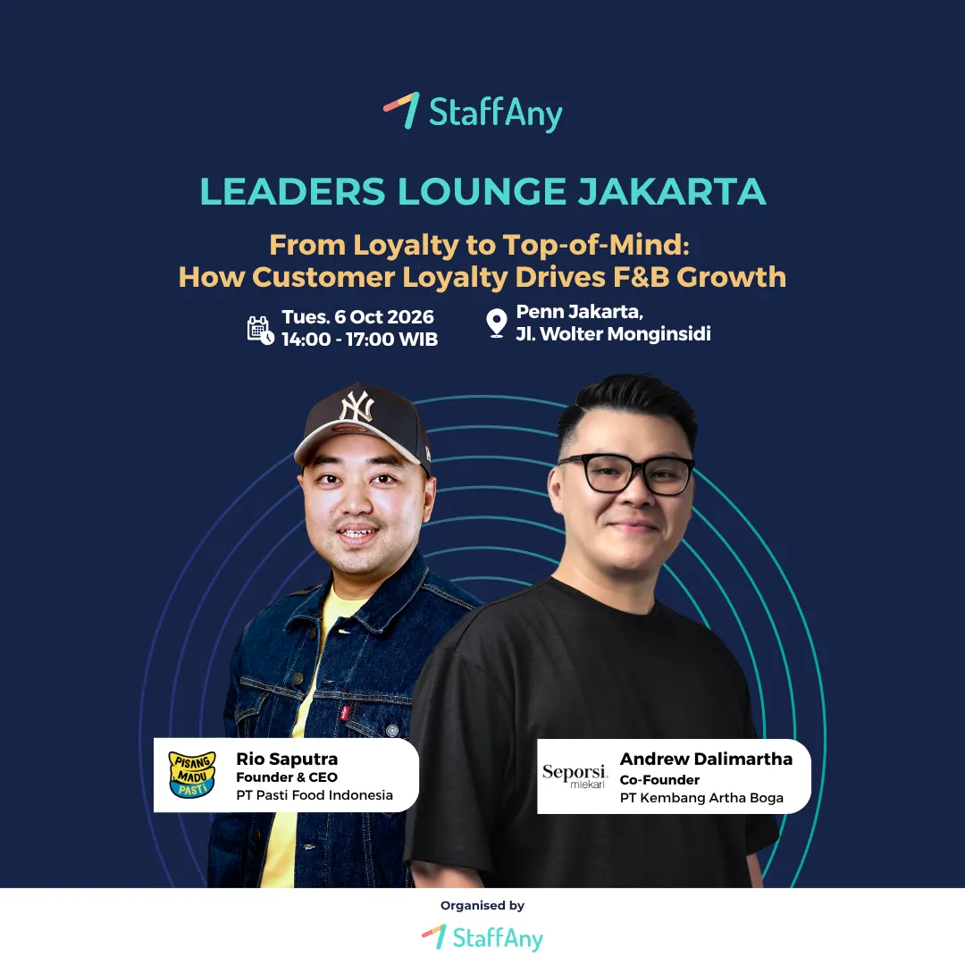 StaffAny Leaders Lounge - Jakarta