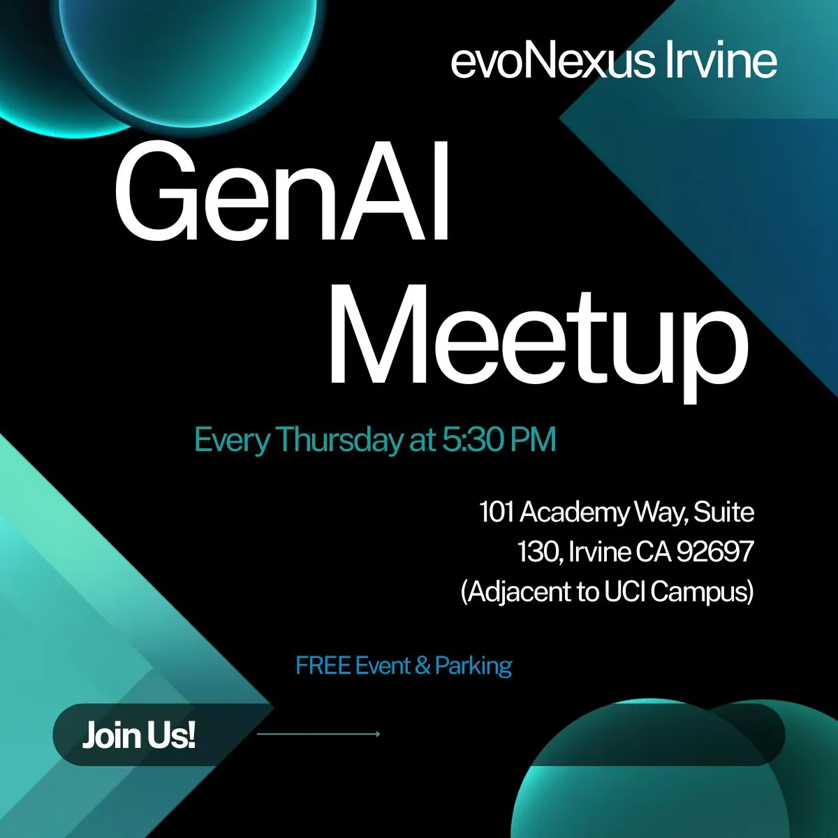 evoNexus Irvine's Weekly GenAI Meetup