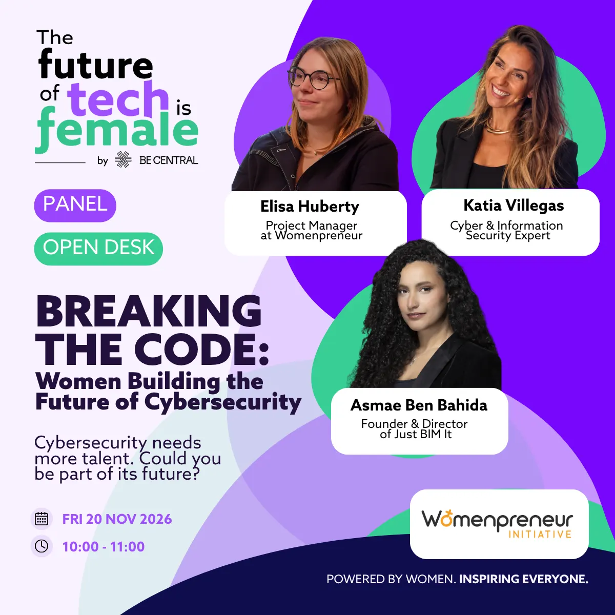 Womenpreneur Initiative - Breaking the Code: Women Building the Future of Cybersecurity