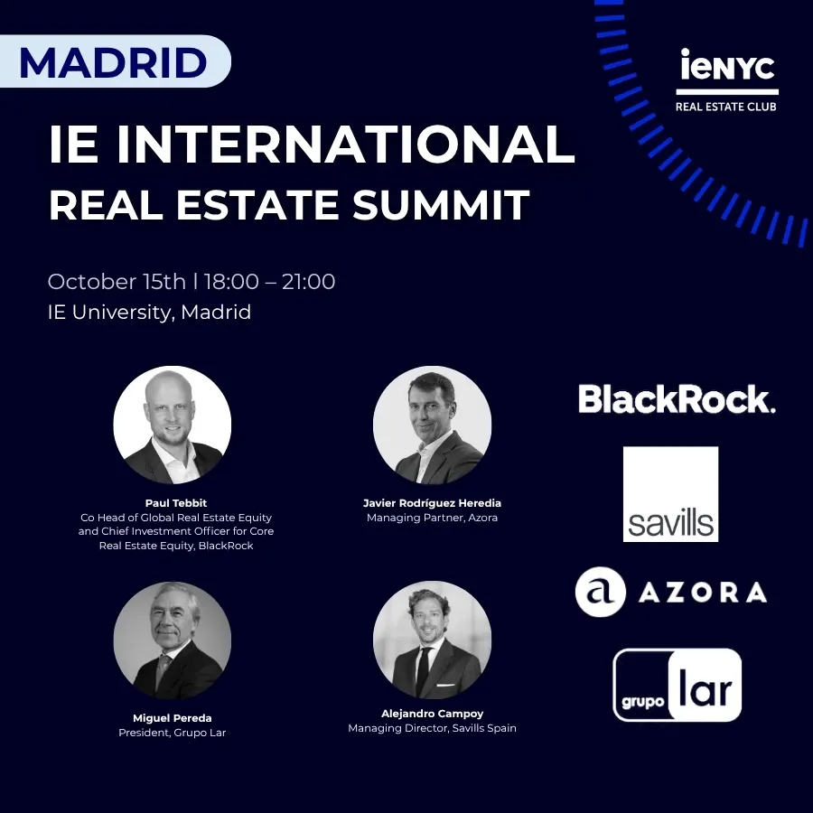 IE International Real Estate Summit - Madrid