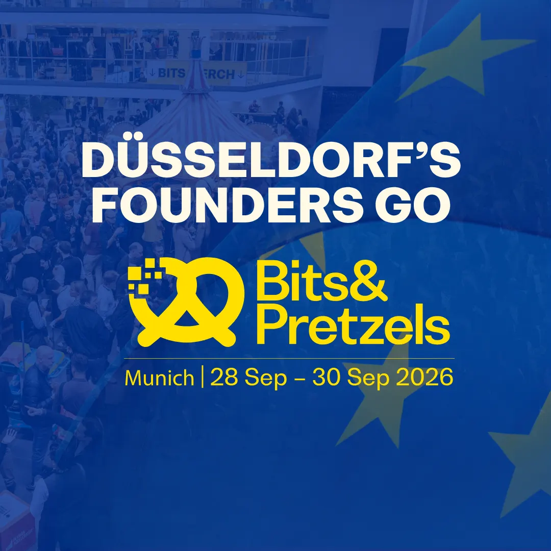 Düsseldorf's founders go Bits & Pretzels 2026