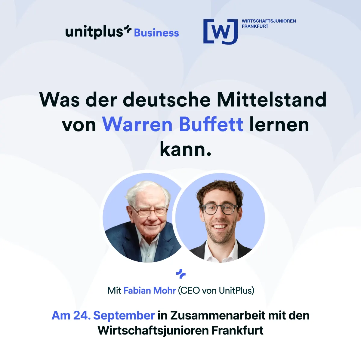 UnitPlus Business x Wirtschaftsjunioren Frankfurt