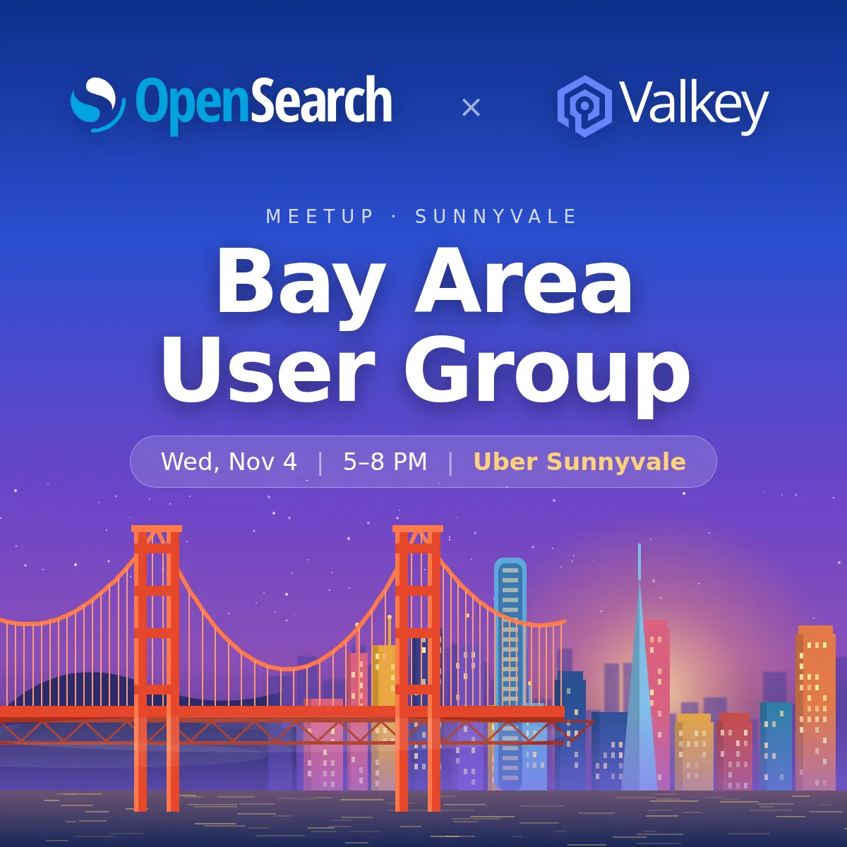 Valkey x OpenSearch @ Uber, Sunnyvale