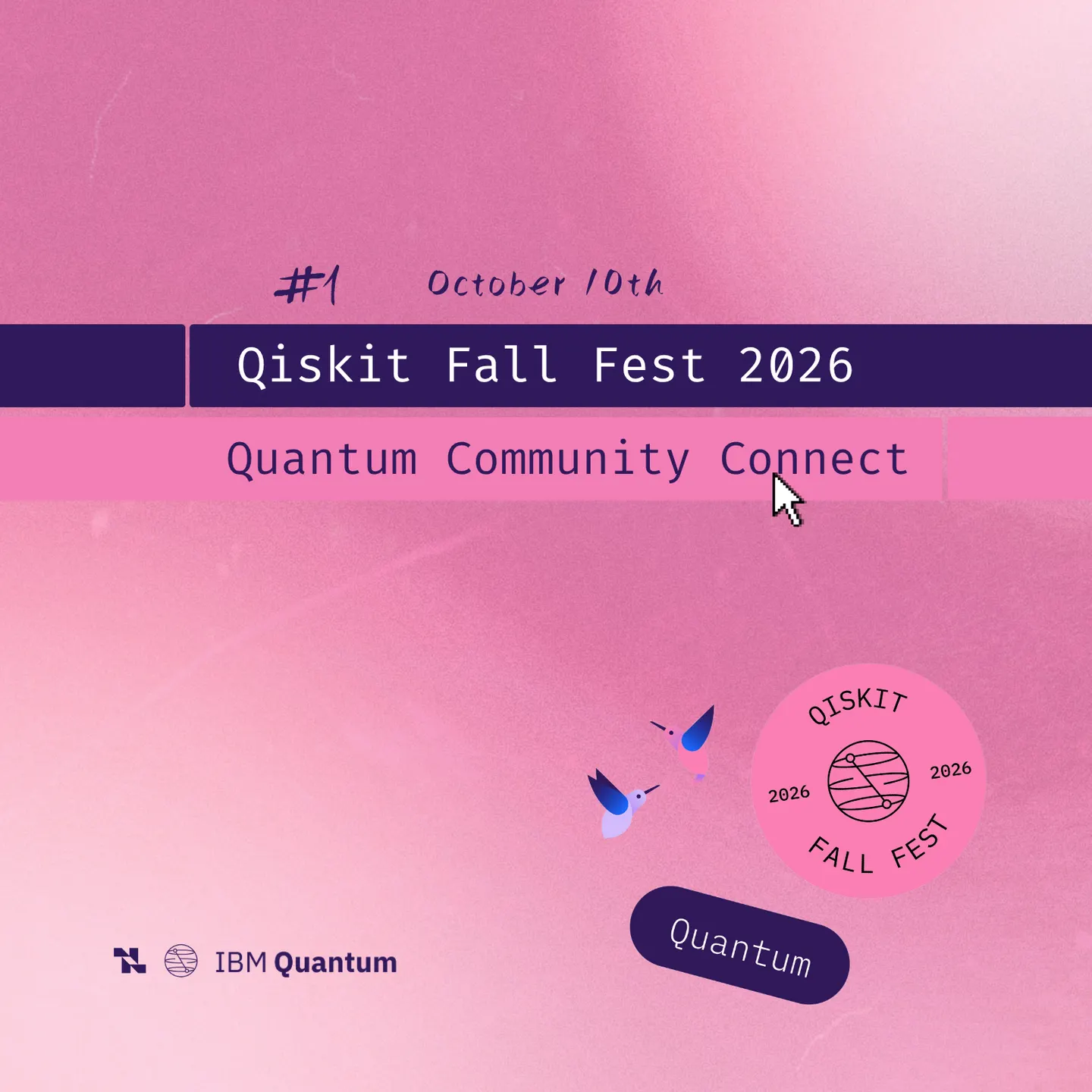Qiskit Fall Fest 2026: Quantum Community Connect