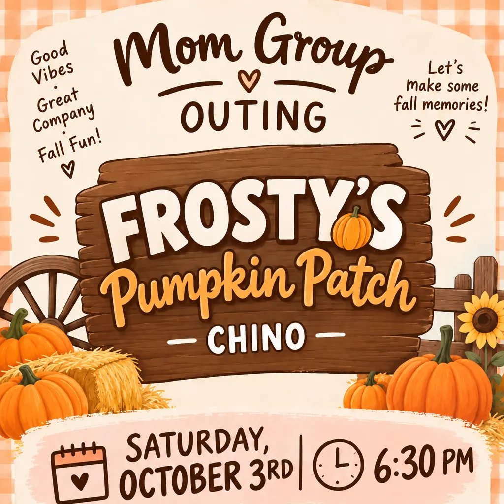 Frosty’s Pumpkin Patch in Chino 🎃