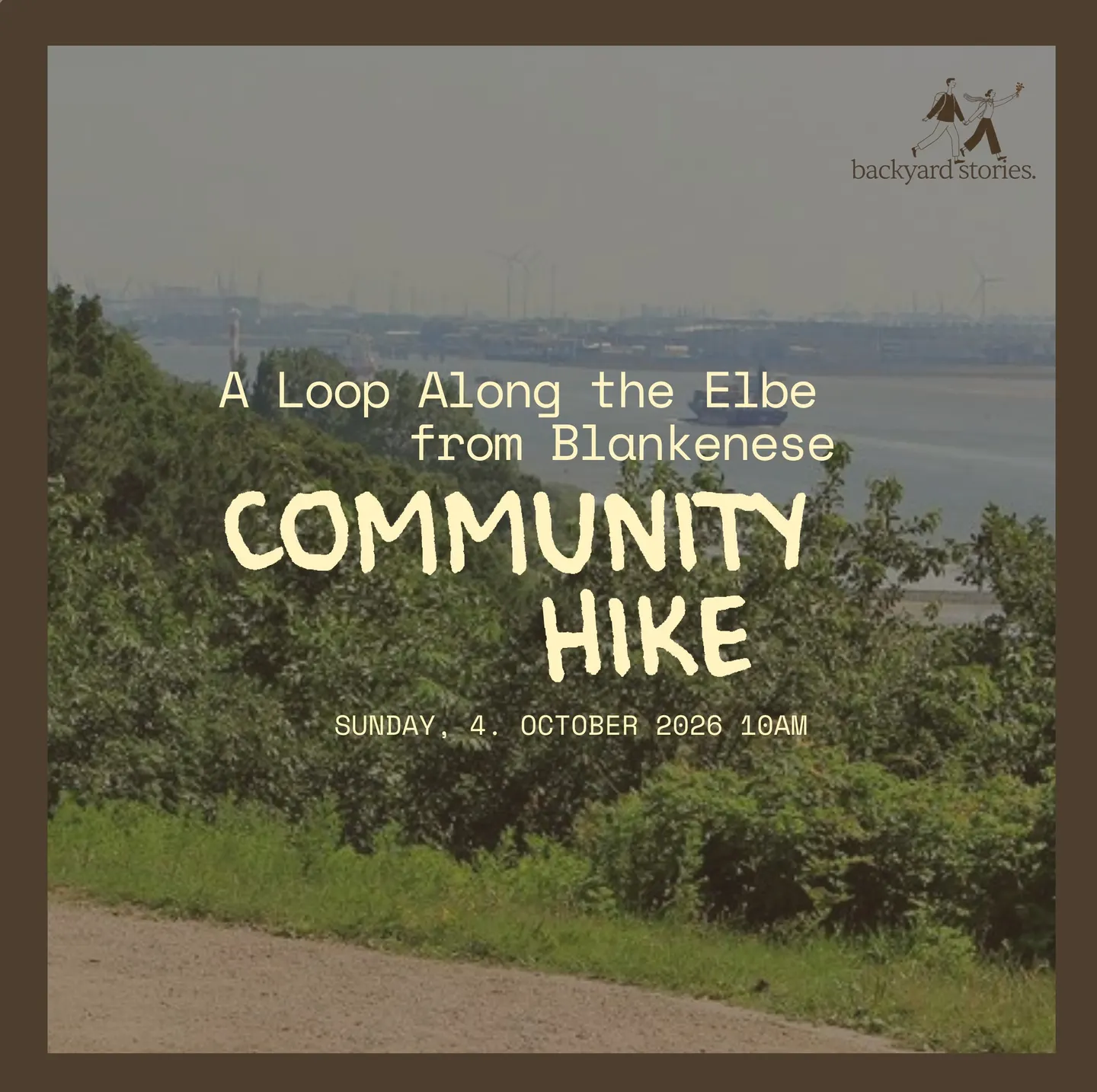 COMMUNITY HIKE: A loop along the Elbe from Blankenese (everyone welcome)