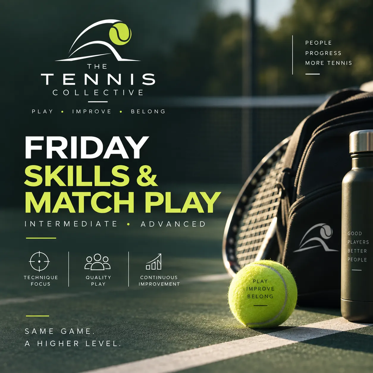 🎾 Friday Skills & Match Play