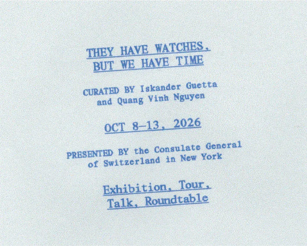 They Have Watches but We Have Time: Iskander Guetta and Quang Vinh Nguyen in conversation with WAI Think Tank