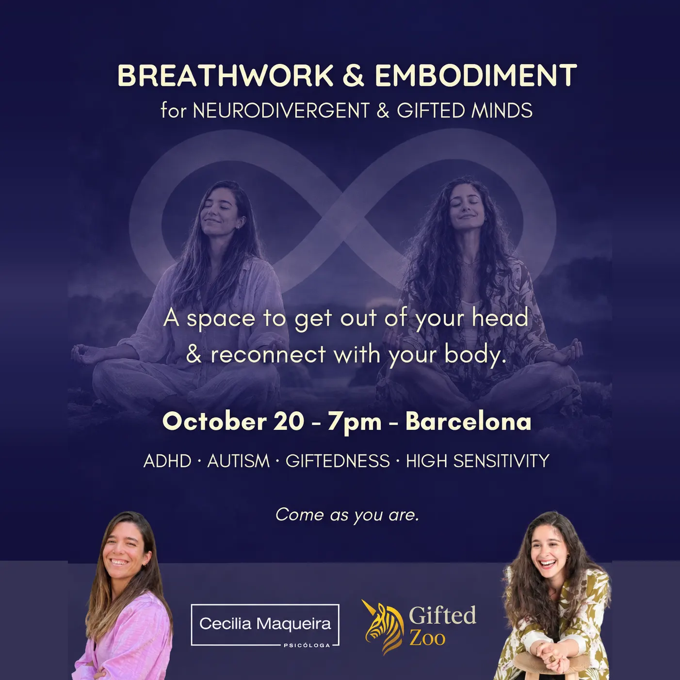 Get Out of Your Head: Breathwork for Neurodivergent & Gifted Minds