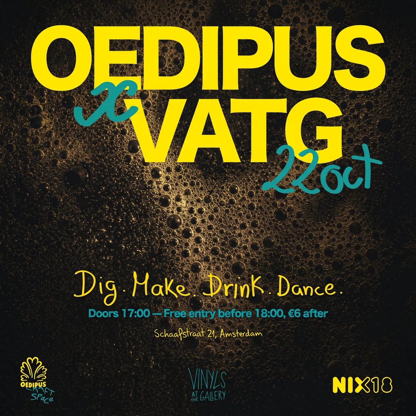ADE: Oedipus x Vinyls At The Gallery